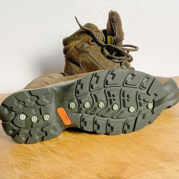 Women's Timberland Pro RACHET Steel Toe Work Boot - Chocolate Brown Sz 6.5 - Picture 9 of 9